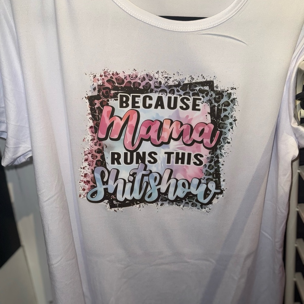 Women White Graphic Shirt